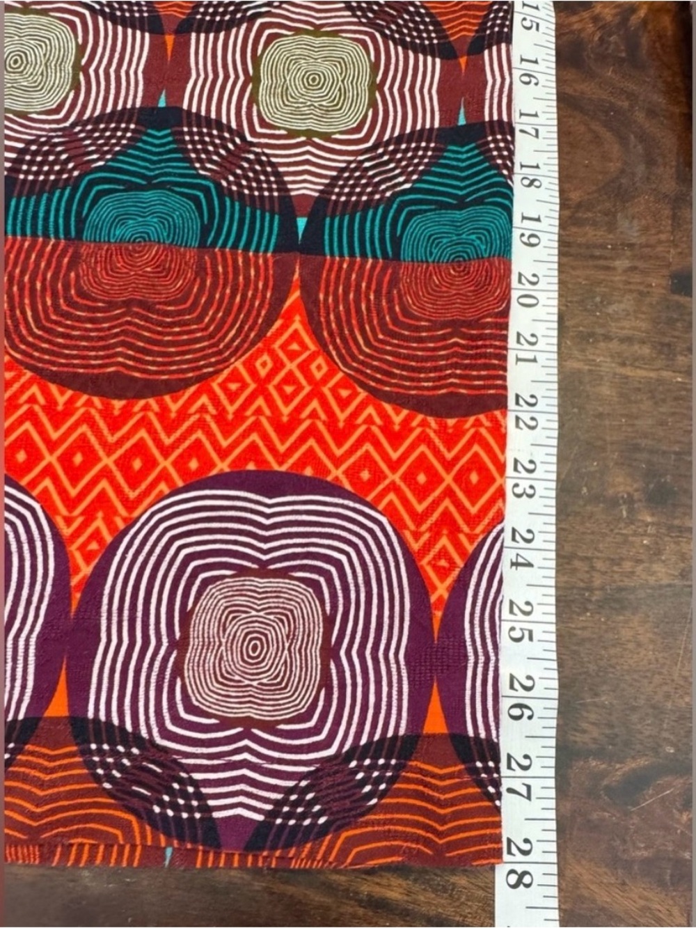 Maeve Printed Pull On Wide Leg Stretchy High Rise Boho Geometric Print Pants S - Picture 9 of 11